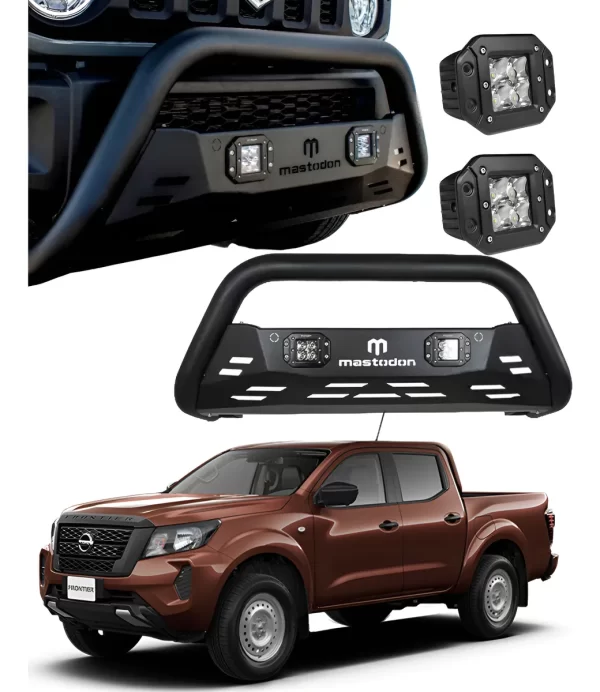 Kit Burrera Rage Nissan Np300 Frontier 2016 - 2025 + 2 Led