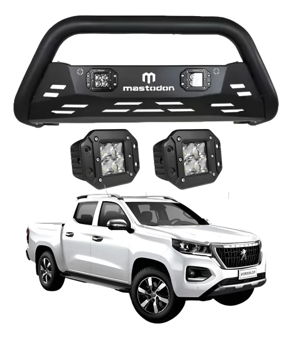 Kit Burrera Rage Peugeot Landtrek 2021 - 2022 + 2 Luces Led
