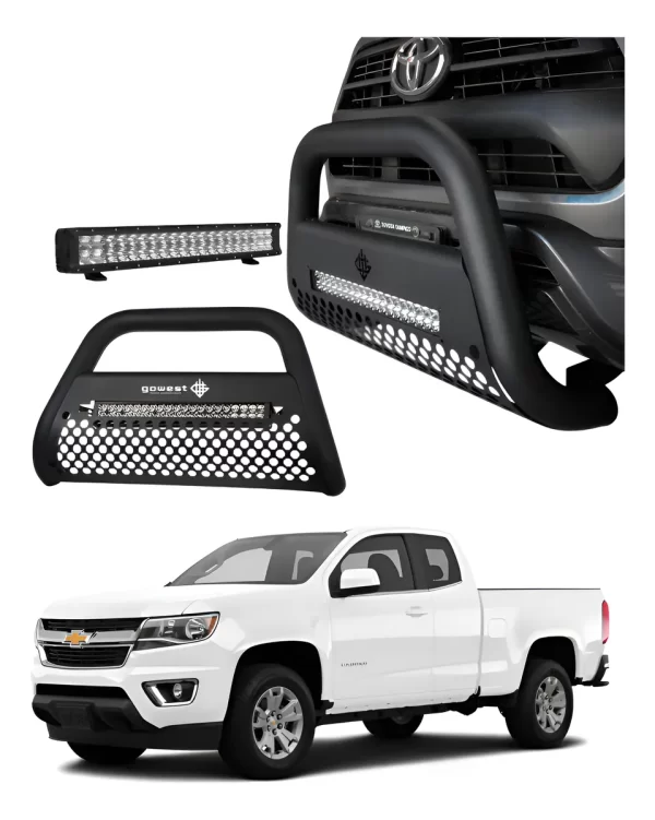 Combo Burrera Ultra Bar Colorado 2013 - 2015 + Barra Led