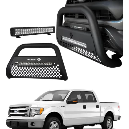 Combo Burrera Ultra Bar Para Ford Lobo 2009 - 2014 + Barra