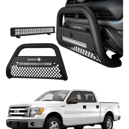 Combo Burrera Ultra Bar Para Ford Lobo 2009 - 2014 + Barra