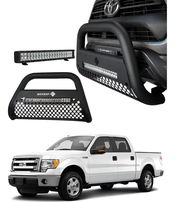 Combo Burrera Ultra Bar Para Ford Lobo 2009 - 2014 + Barra