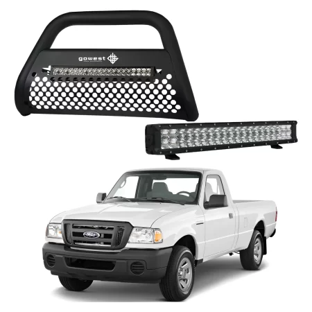 Combo Burrera Ultra Bar Ford Ranger 2010 - 2012 + Barra Led