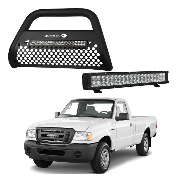 Combo Burrera Ultra Bar Ford Ranger 2010 - 2012 + Barra Led