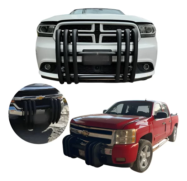 Burrera Delantera Tipo Escolta Para Silverado 2007 - 2025