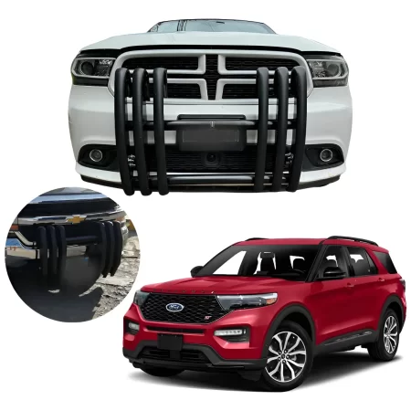 Burrera 3 Topes Tipo Escolta Para Ford Explorer 2015 - 2024