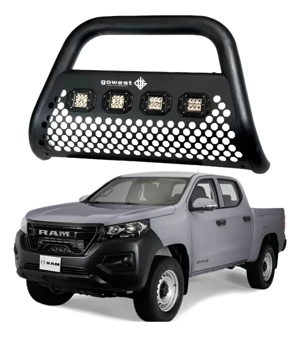 Burrera Ultra Bar Para 4 Faros Compatible Con Ram 1200 2025