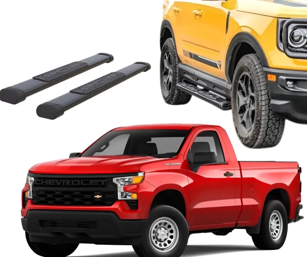 Estribos Toyota Tacoma Doble Cabina 2006 - 2022 Cromo Bronx