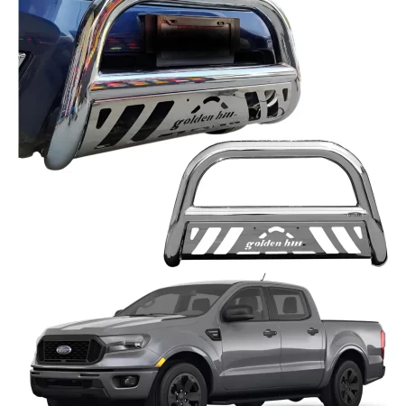 Burrera Tumbaburros Gh Cromada Para Ford Ranger 2013 - 2022