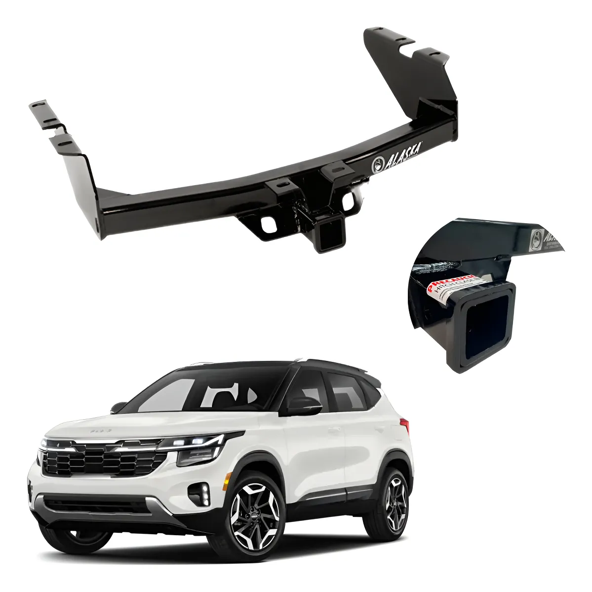 Tirón Jalón De Arrastre Nissan X-trail 2015-2022 Negro - Image 1