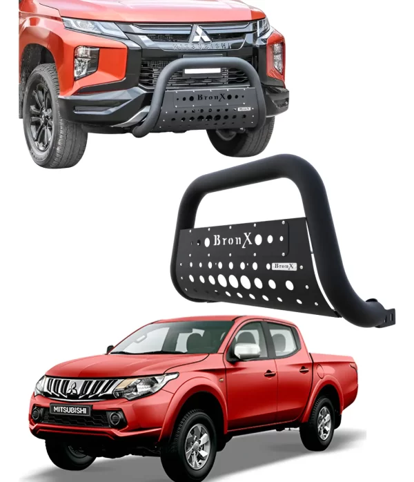 Burrera Tumbaburros Black Para Mitsubishi L200 2016 - 2019