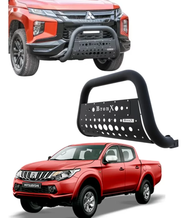 Burrera Tumbaburros Black Para Mitsubishi L200 2016 - 2019