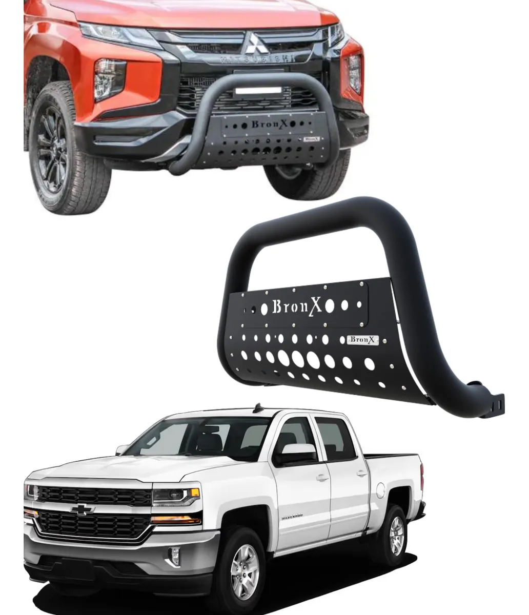 Burrera Tumbaburros Black Chevrolet Silverado 2014 - 2018 - Image 1