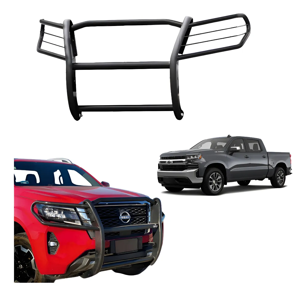 Burrera Cubre Faros Compatible Con Chevrolet Silverado 19-20 - Image 1