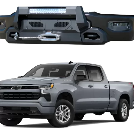 Bumper Delantero Para Winch Chev Silverado 1500 2022-2024