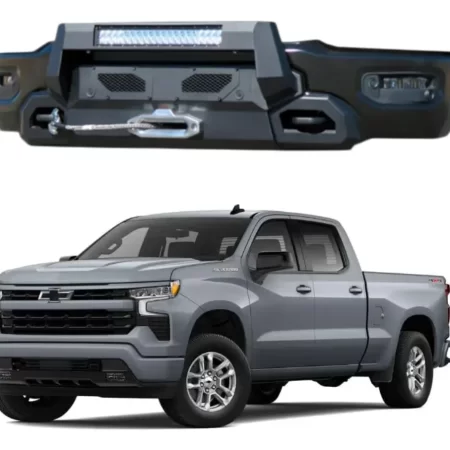 Bumper Delantero Para Winch Chev Silverado 1500 2022-2024