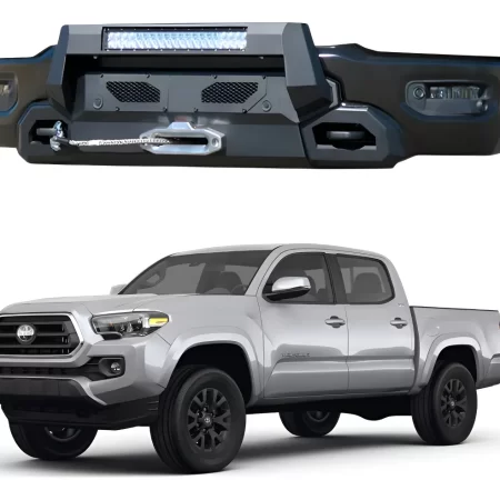 Bumper Delantero Para Winch Toyota Tacoma 2019-2023