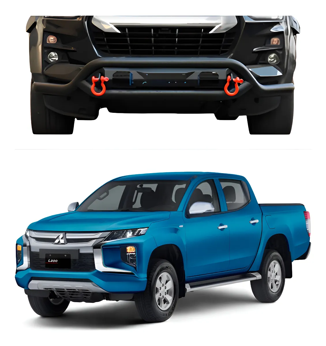 Bumper Delantero Para Mitsubishi L200 2019-2024 - Image 1