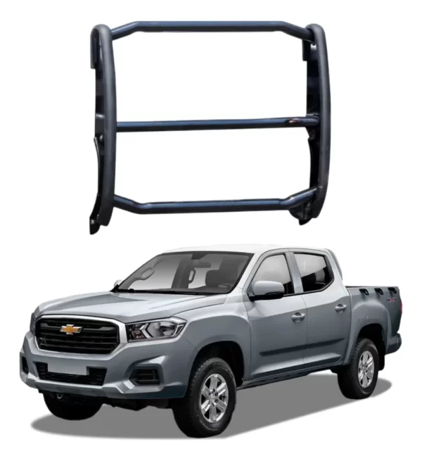 Centro De Burrera Defensa Para Chevrolet S10 Max 2022-2025