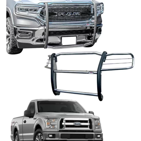 Burrera Super Bronco Cromada P/ Ford Lobo F-150 2021 - 2024 - Image 1