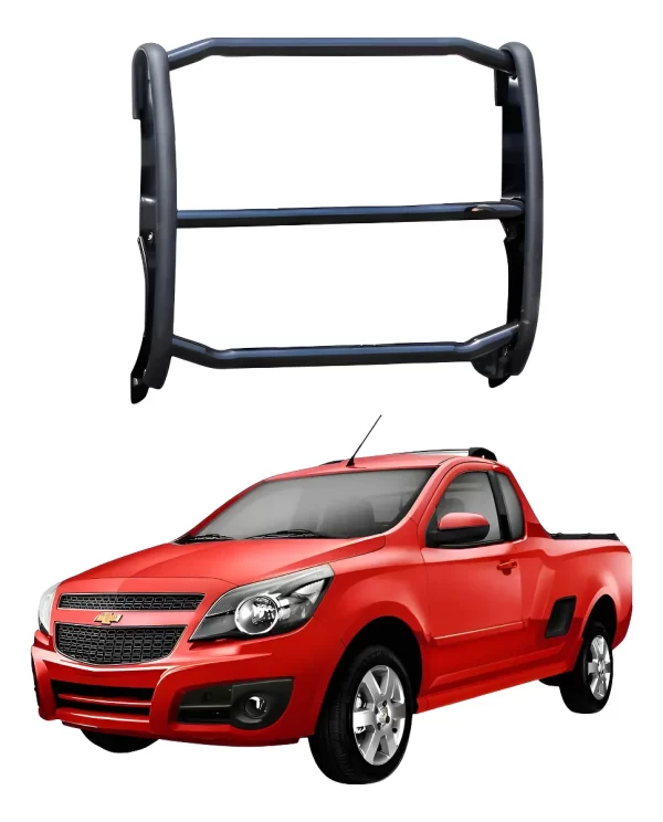 Centro De Burrera Defensa Para Chevrolet Tornado 2013-2021