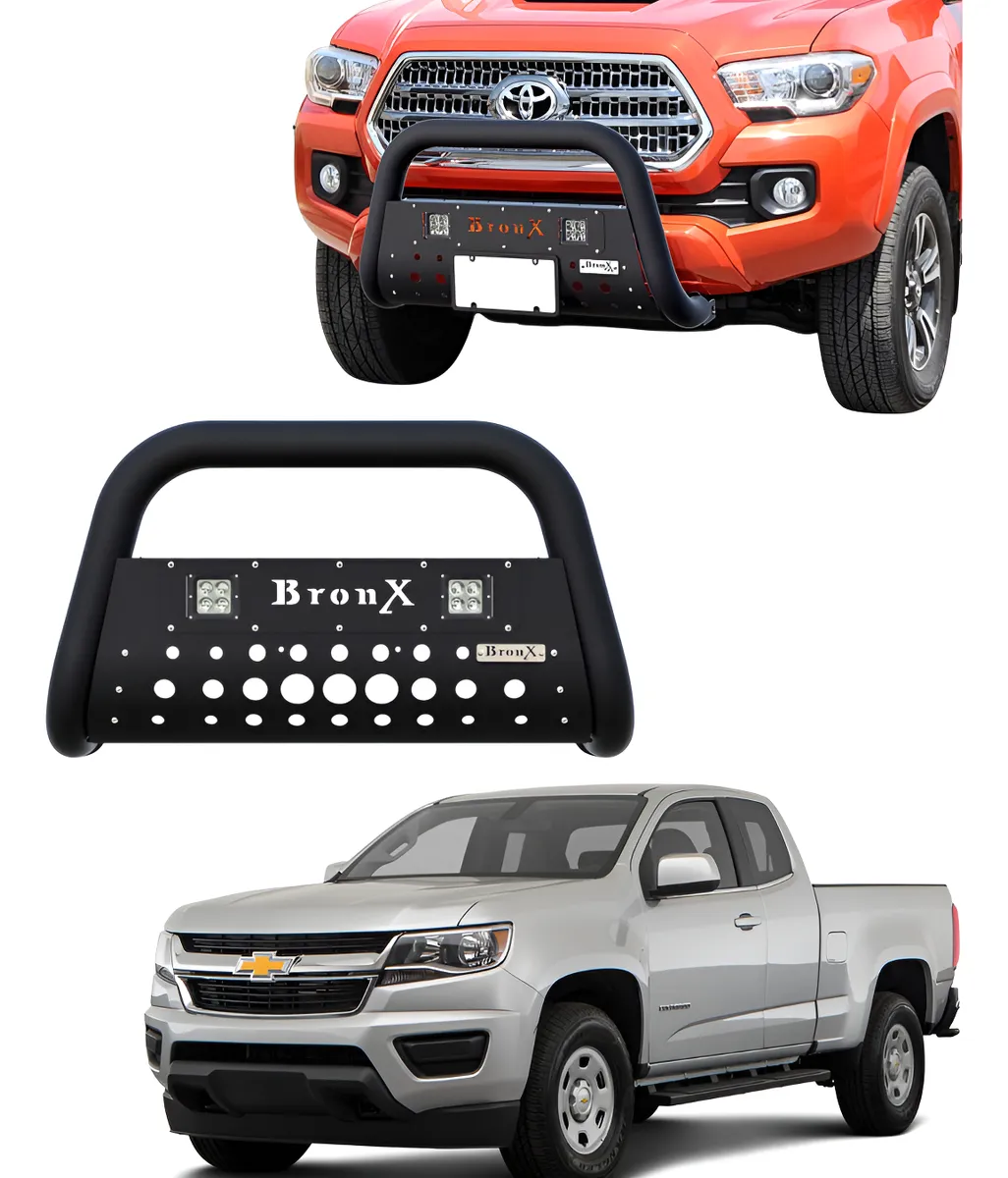 Burrera Black Para Chevrolet Colorado 2013 - 2015 + 2 Faros - Image 1
