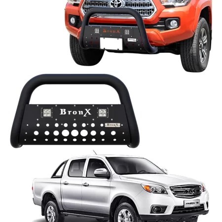 Kit Burrera Black Para Jac Frison T6 2019 - 2020 + 2 Led