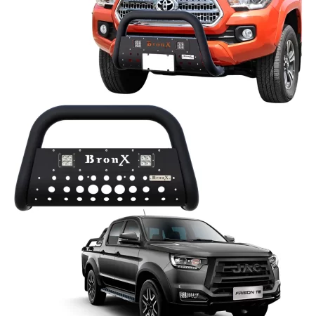 Kit Burrera Black Para Jac Frison T8 2021 - 2024 + 2 Led