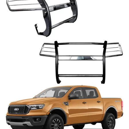 Burrera Delantera Acero Inoxidable Ford Ranger 2016 - 2022