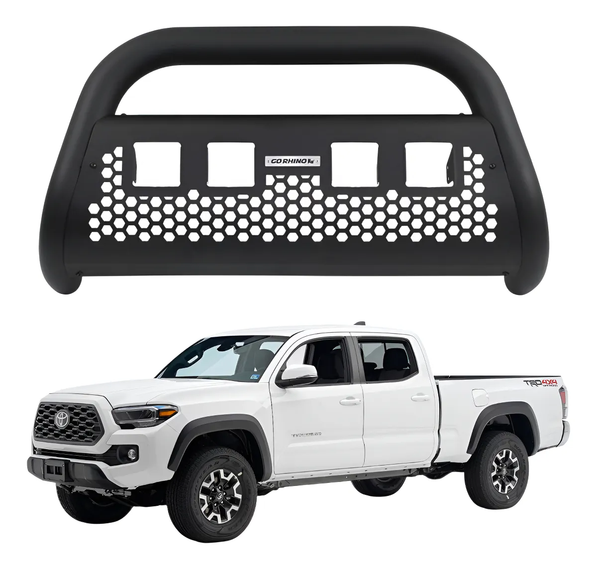 Burrera Defensa Rc2 Lr4 Para Tacoma 2024 Al 2025 Realtruck - Image 1