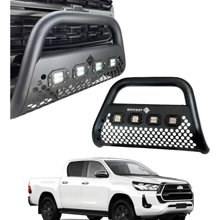 Burrera Ultra Bar 4 Faros P/ Hilux Platinum 2021-2024