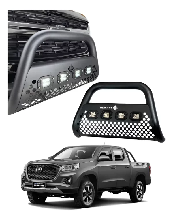 Burrera Ultra Bar 4 Faros P/ Changan Hunter 2024