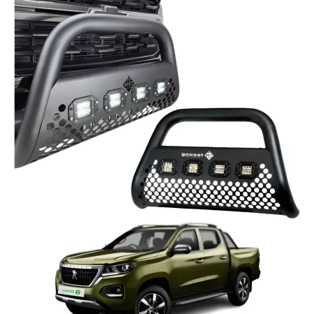 Burrera Ultra Bar 4 Faros P/ Peugeot Landtrek 2021 - 2023