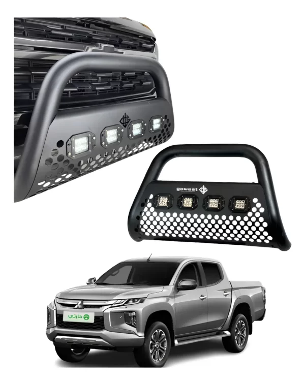 Burrera Ultra Bar 4 P/ Faros Mitsubishi L200 2020 - 2023
