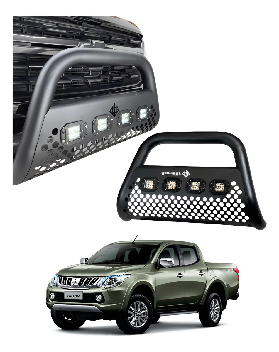Burrera Ultra Bar 4 Faros Mitsubishi L200 2016 - 2019 - Image 1