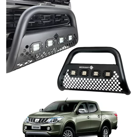 Burrera Ultra Bar 4 Faros P/ Mitsubishi L200 2016 - 2019