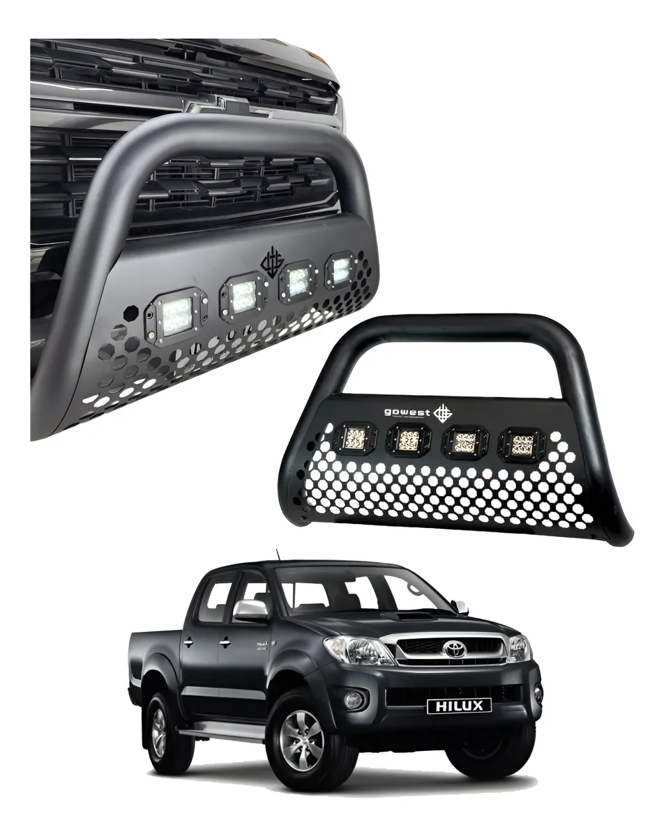 Burrera Ultra Bar 4 Faros Toyota Hilux 2005 - 2015 - Image 1