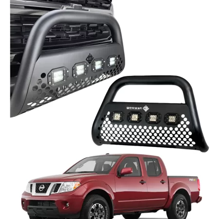 Burrera Ultra Bar 4 Faros Frontier Pro 4x V6 2008 - 2020