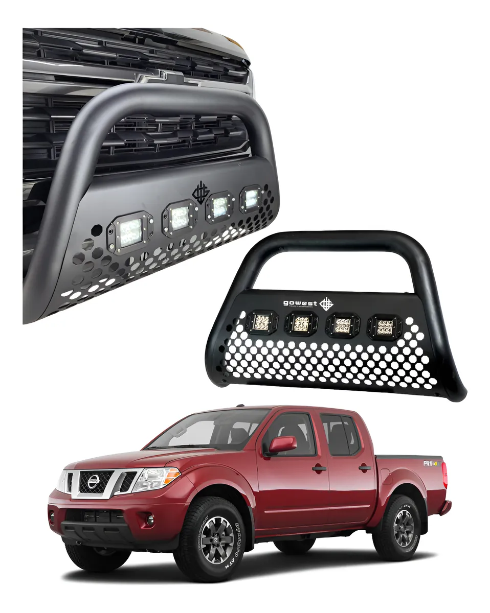 Burrera Ultra Bar 4 Faros Frontier Pro 4x V6 2008 - 2020 - Image 1