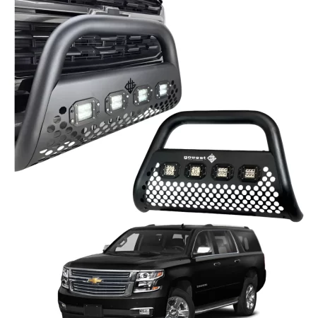 Burrera Ultra Bar 4 Faros P/ Chevrolet Suburban 2015 - 2020
