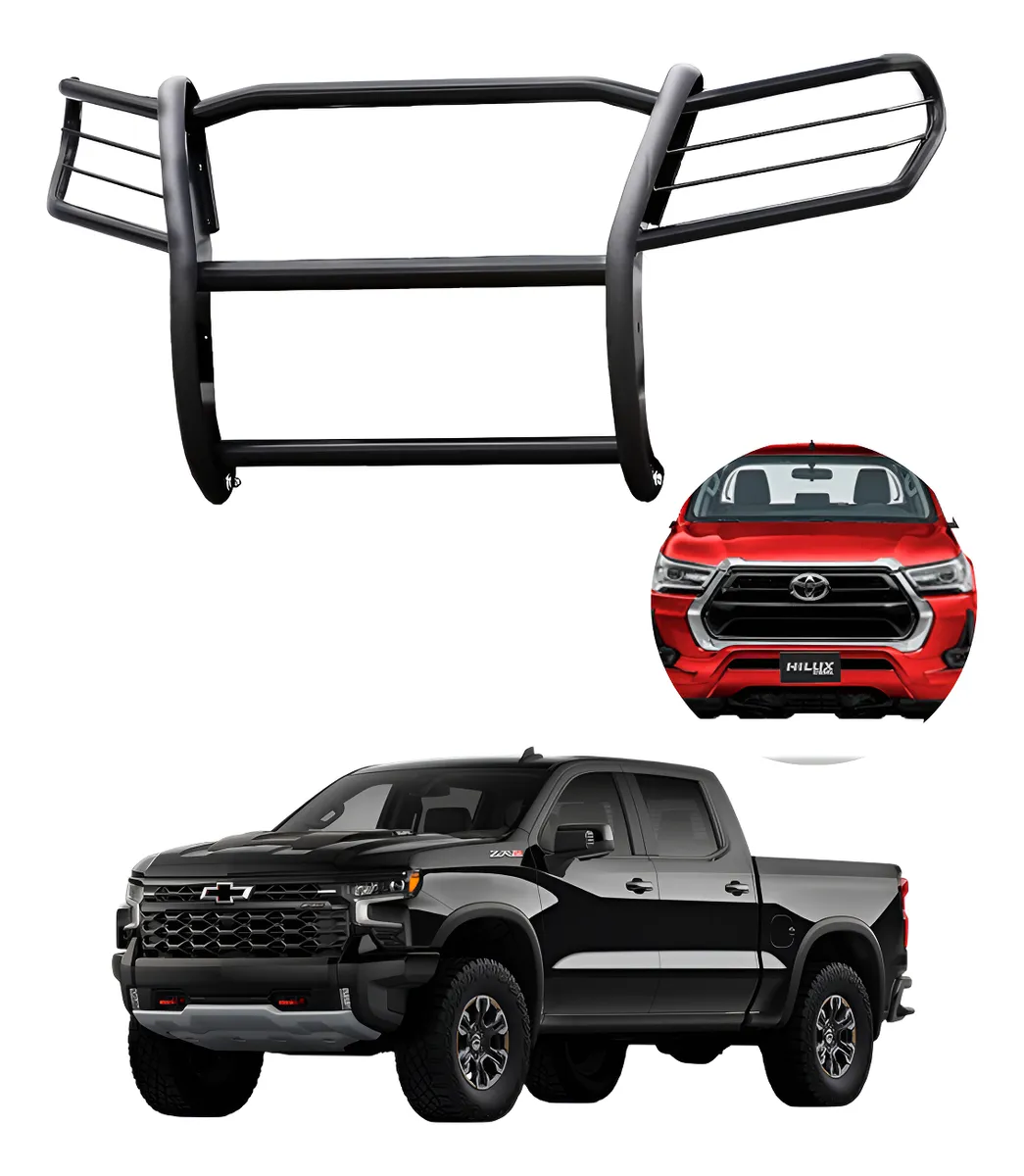 Burrera Defensa Cubre Faros Chevrolet Silverado 2019-2021 - Image 1