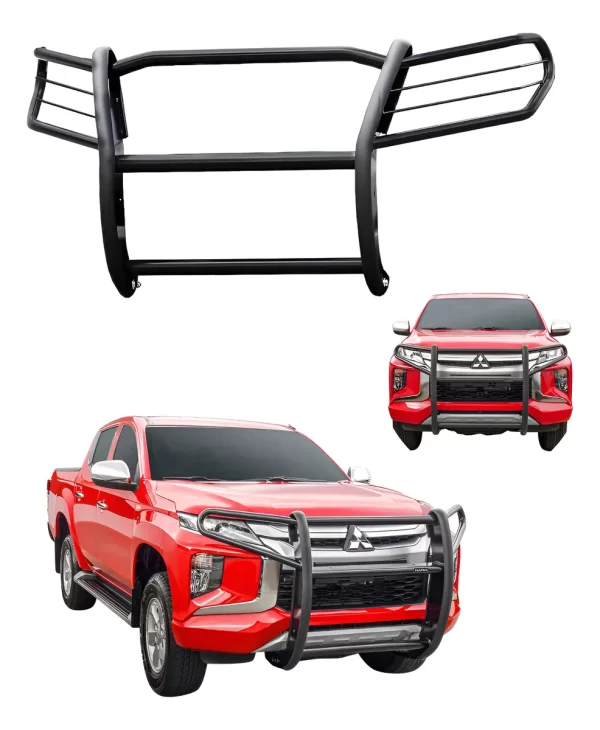 Burrera Defensa Cubre Faros Mitsubishi L200 2020-2022
