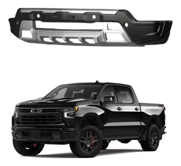 Bumper Delantero Con Skid Plate Silverado 1500 2022-2025