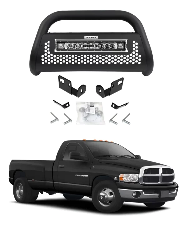 Burrera Defensa Rc2 Lr20 C/luz Ram 1500/2500/3500 2002-2005