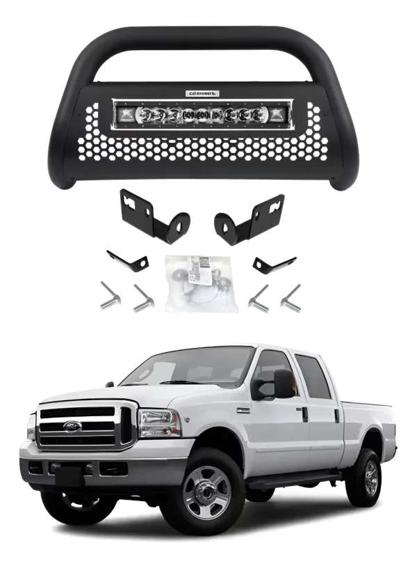 Burrera Defensa Rc2 Lr20 C/luz Ford F-150/250/350 1999-2007