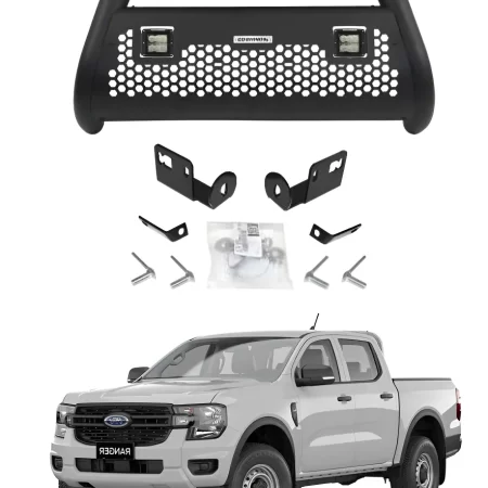 Burrera Defensa Rc2 Lr2 C/luz Ford Ranger 2016 - 2022