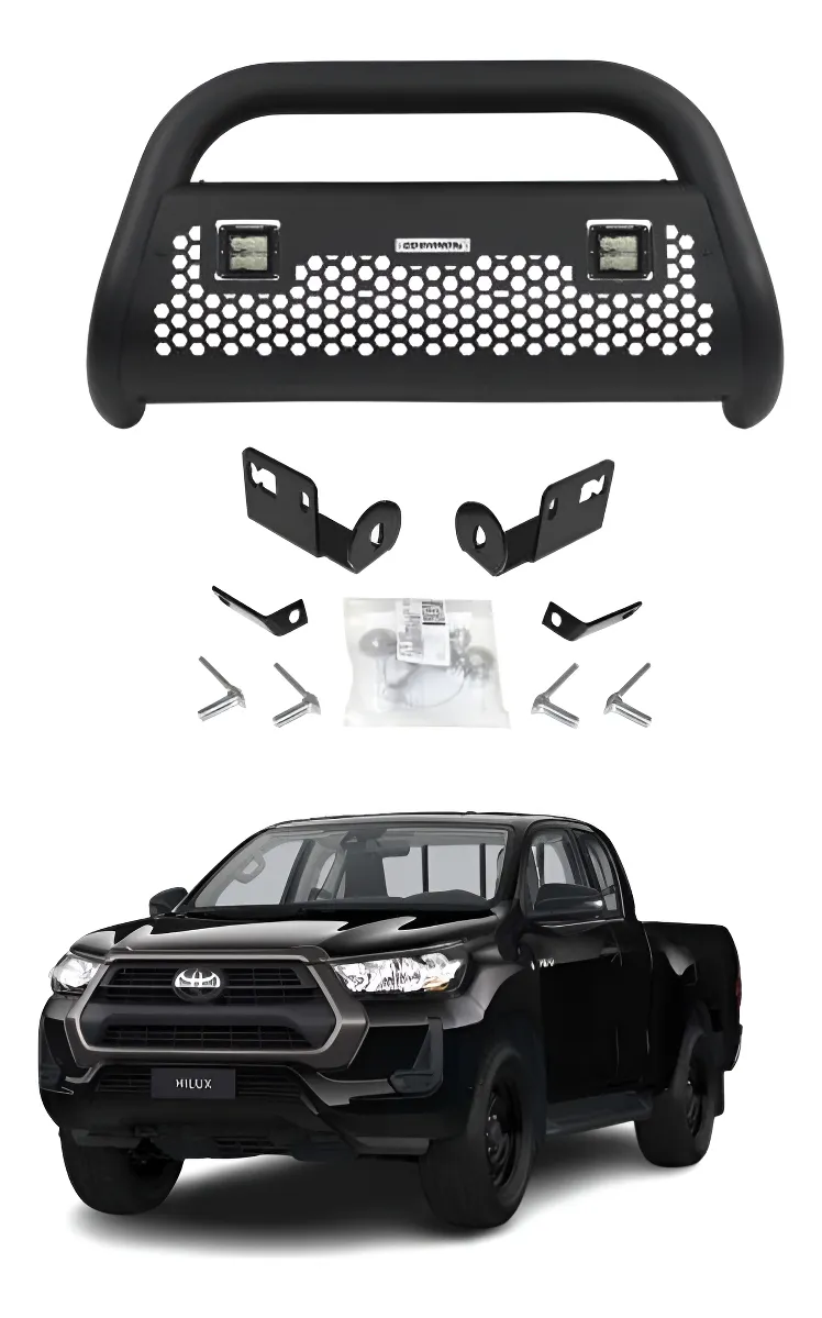 Burrera Defensa Rc2 Lr2 C/luz Toyota Hilux 2016 - 2025 - Image 1
