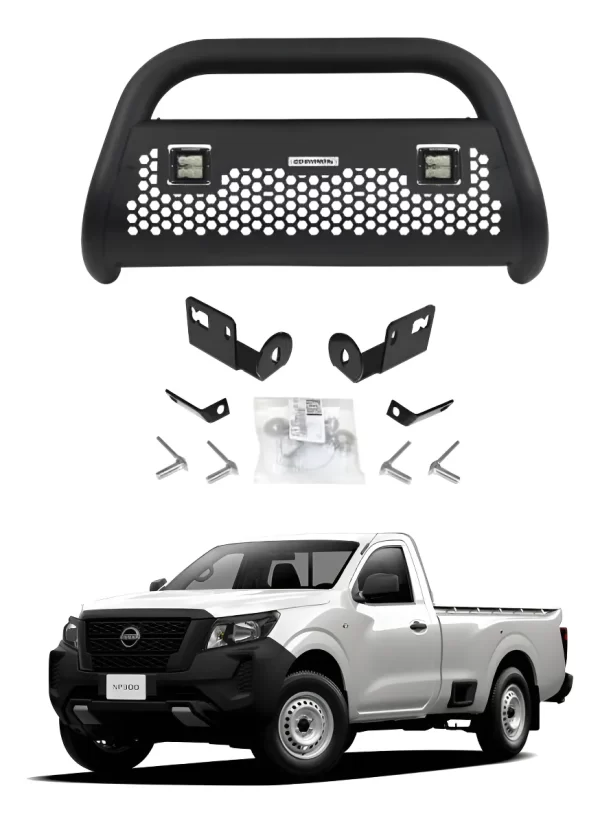 Burrera Defensa Rc2 Lr2 C/luz Nissan Np300 2016 - 2025