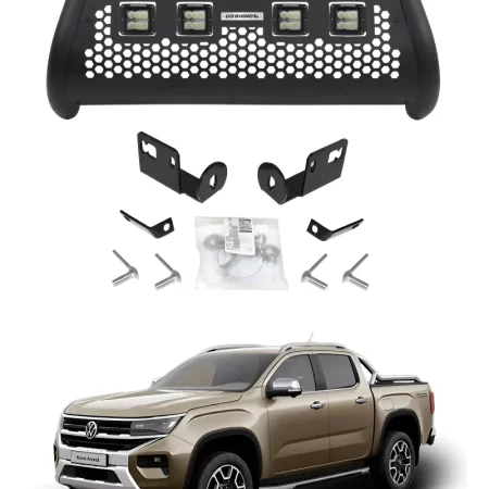 Burrera Defensa Rc2 Lr4 C/ Luz Vw Amarok 2016 - 2024