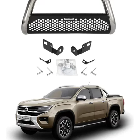 Burrera Defensa Rc2 Inox. Vw Amarok 2016 - 2024